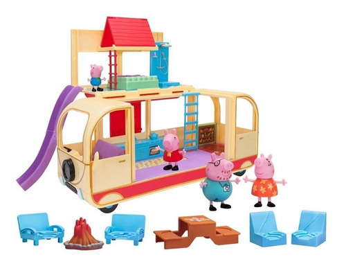 Peppa Pig Playset Van Para Acampar