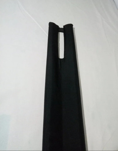 2 Protetor De Porta Rolinho Duplo Pivotante Sob Medida Preto Preto