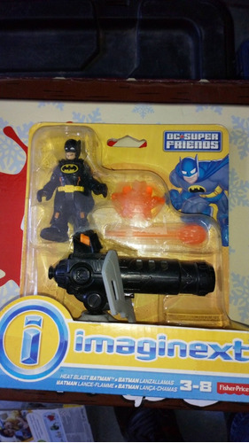 Imaginext Dc Super Friends Batman Lanza Llamas Nuevo Sellado