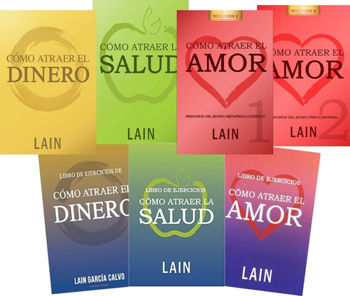 * Lain * Dinero + Salud + Amor 1 Y 2 + Libros De Ejercicios