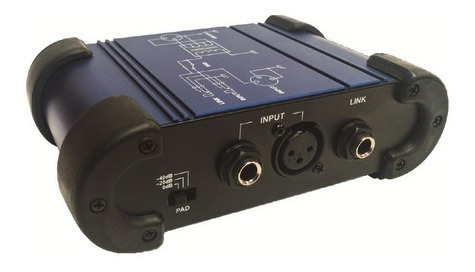 Imagen 3 de 11 de Caja Directa Pasiva Hügel Plug Xlr Simple Dib-300