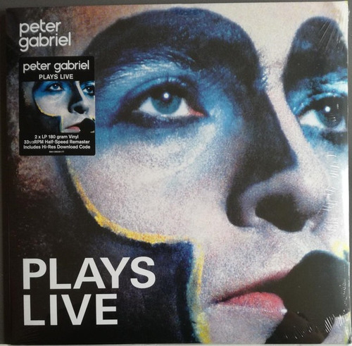 Peter Gabriel Plays Live Vinilo Nuevo Sellado Msicovinyl