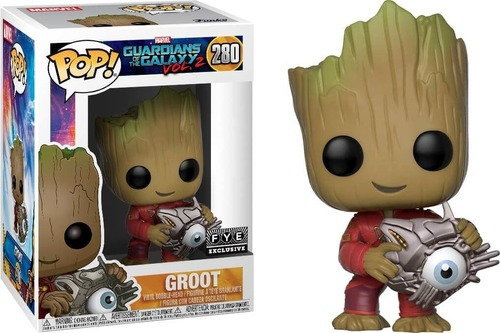 Funko Pop Guardianes de la galaxia: Groot con Cyber Eye #280