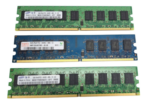 Memoria Ram Pc2 / Ddr2 2gb Para Computadora Tienda Cod 3094