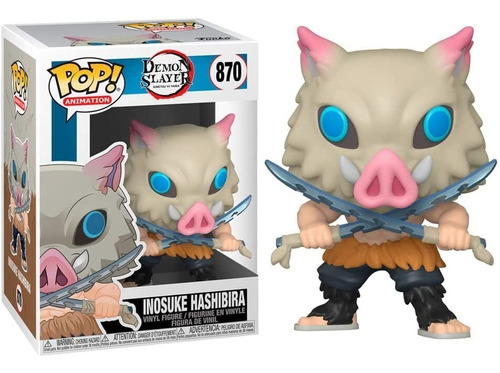 Inosuke Hashibira Funko Pop Demon Slayer (870) ¡ En Stock!