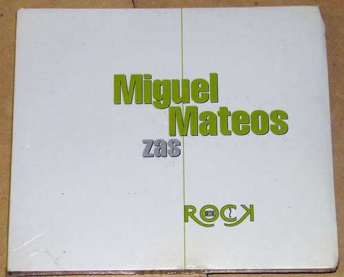 Miguel Mateos Zas - Nuestro Rock 2 - Cd Sellado / Kktus