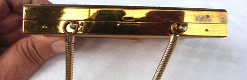 Monijor62-antiguo Colec.cartera Compacta Rigida Madre Perla (Usado)