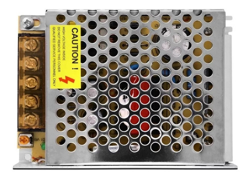 Fonte Chaveada 5a 60w 12v P/ Fita De Led Som Automotivo Cftv