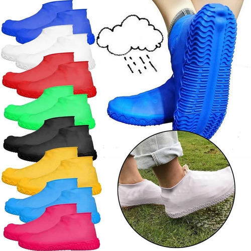 Zapato Para Lluvia 100% Impermeable En Silicona