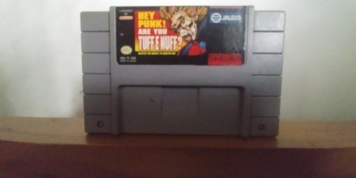 Juego Tuff E Nuff Super Nintendo Snes