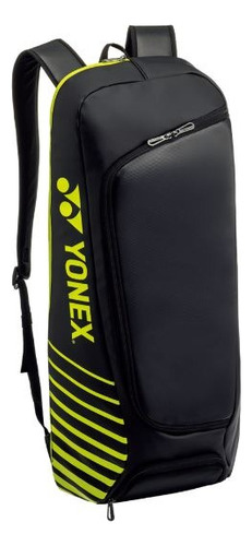 Mochila Yonex Larga Active Raquet Backpack Tenis 2 Raquetas Color Black Lime