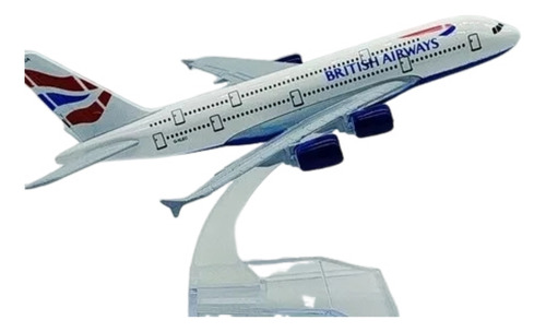 Avião British Airways Jato Miniatura