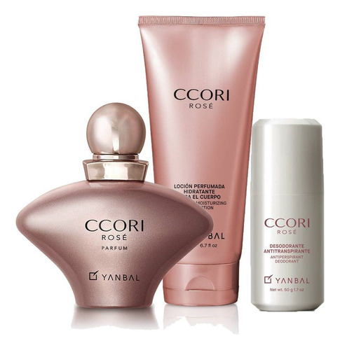 Ccori Rose + Desodorante + Losion + Bolsa Regalo Yanbal 