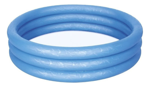 Pileta Inflable 3 Aros Nene Nenas Verano Jardin Liquidacion! Color Azul