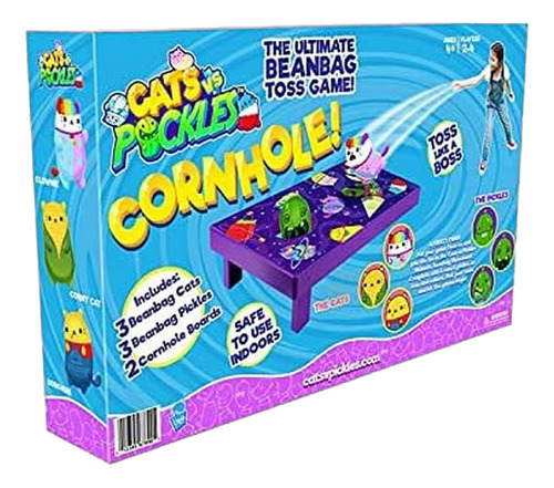 Juego De Lanzamiento De Maíz Gatos Vs Pepinillos