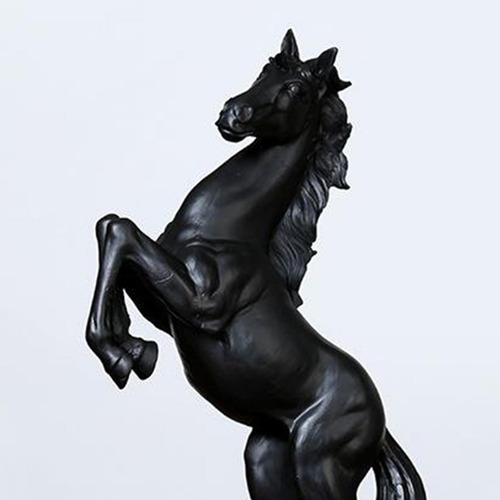 Caballo Estatua Decoración Del Hogar Escultura Resina