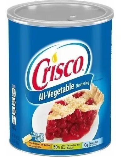 Crisco All Vegetable Shortening 1.36kg Importada