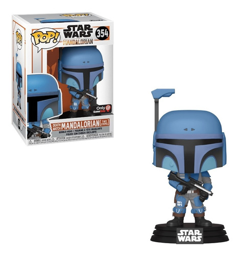 Funko Pop Star Wars Death Watch Mandalorian (two Stripes)