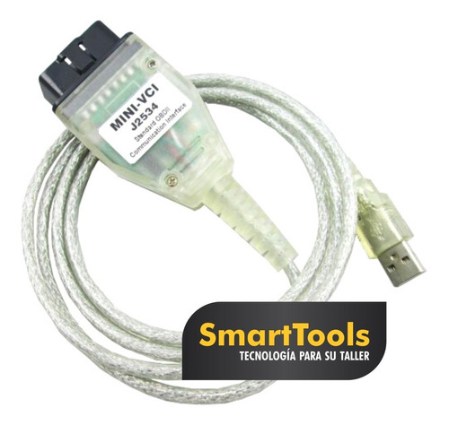 Imagen 2 de 3 de Scanner Automotriz Toyota Mini Vci J2534 - Toda Linea Toyota