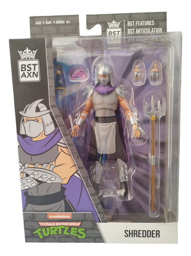 Shredder Destructor Tortugas Ninja Exclusivo Bst Axn