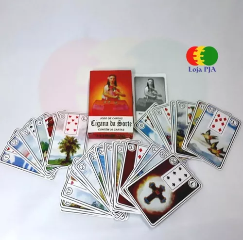 Baralho Tarot Cigano Cartas Ciganas Sorte C/ Frete Grátis - LOJA