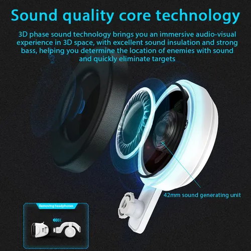 Gafas 3d 360° Vr, Protección Ocular, Gafas Vr De Alta Calida