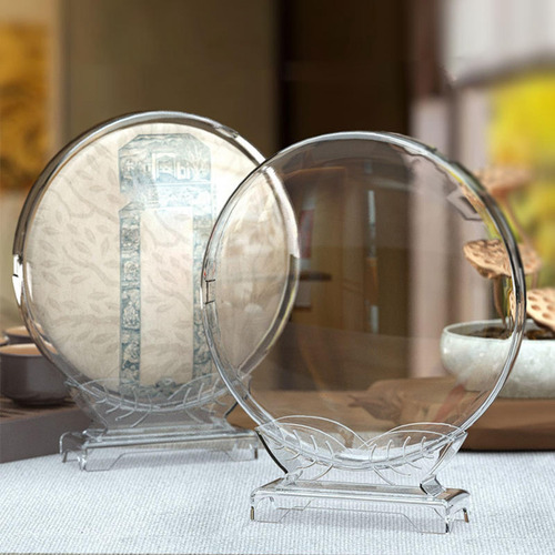 Caja De Almacenamiento Transparente Para Pasteles De Té Con