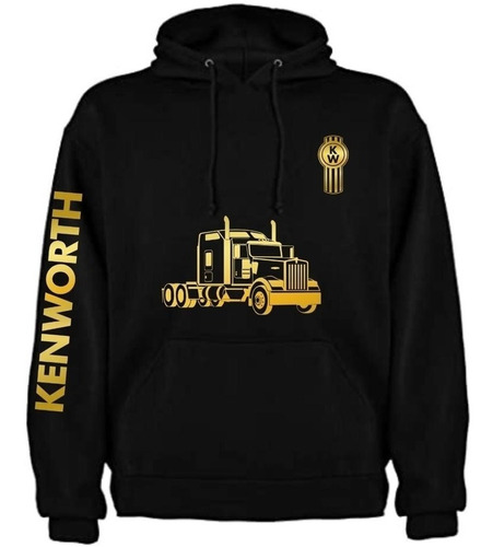 Sudadera Kenworth Mod W900 Metalico En Estampado