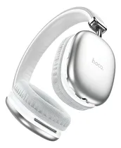 Comprar Audifonos Bluetooth Con Vincha Hoco 40h Duracion Estereo Color Plateado