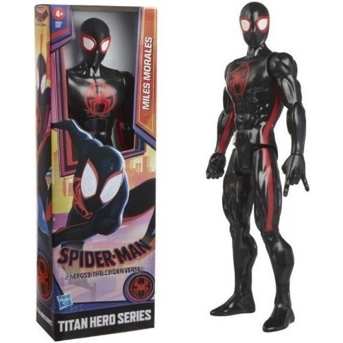 Figura De Spiderman Miles Morales 30 Cm Hasbro Juguete Verse