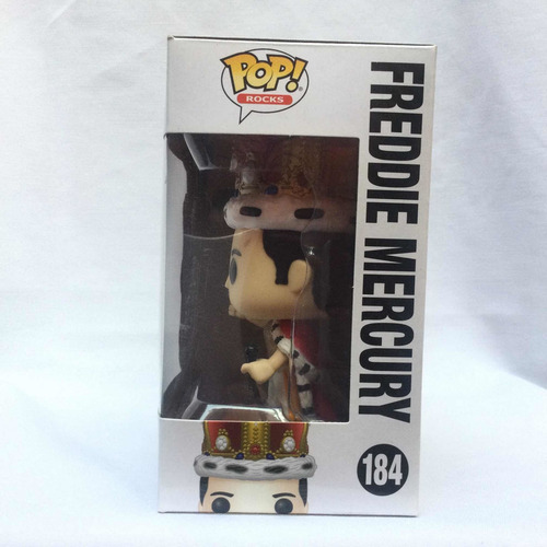 Funko Pop Rocks Queen Freddie Mercury #184 Figura De Vinil (Usado)