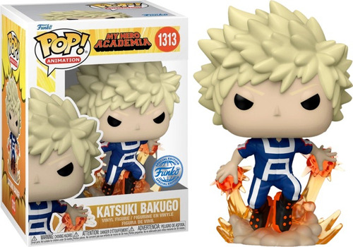 Funko Pop Katsuki Bakugo #1313 Entrenamiento - Hero Academia