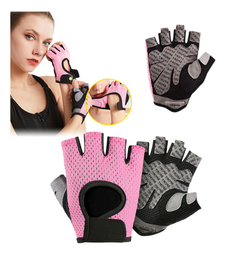 Guantes Gym Fitness Guantes Para Pesas Gym Mujer Hombre