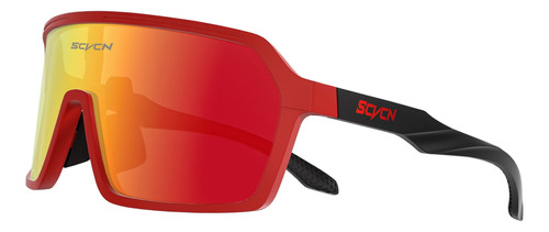 Scvcn Gafas De Sol Polarizadas Para Ciclismo, Mtb Bmx, Hombr