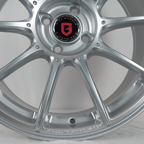 Roda Gisa Drag10 Flow Forming 17x8 4x100 Et35 Gol Saveiro Up