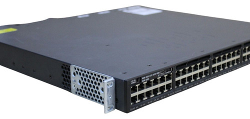Switch Gigabit Poe+ Cisco 3650 48fs-l 48p Poe 4 Sfp Seminovo