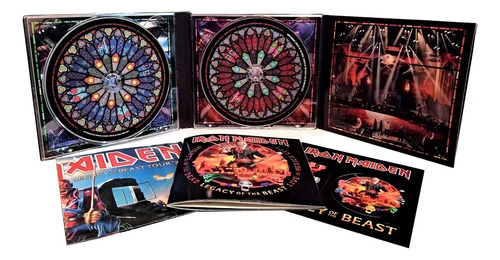 Iron Maiden Live In México Legacy Of The Beast -2 Cd's