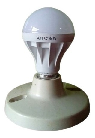 Imagen 1 de 6 de Bombillo Led 9w E27 (2 Unidades)