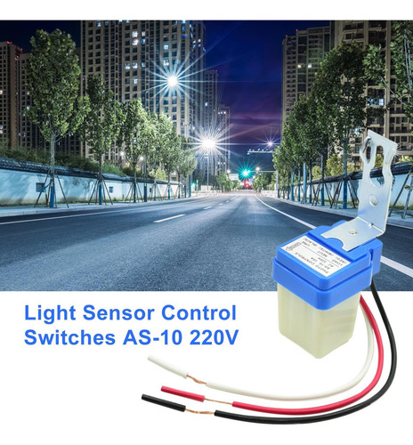 Sensor De Fotocélula Para Luces Exteriores Sensor De Luz Par
