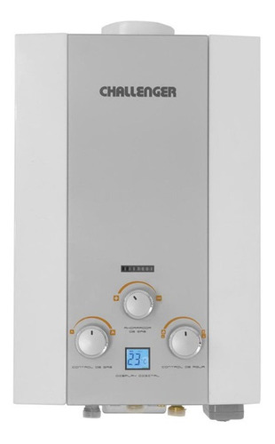 Calentador Agua Challenger Gas 12lt Tiro Natural Whg 7113