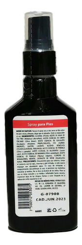 Spray para pés também ajuda a cheirar pés de atleta em crianças