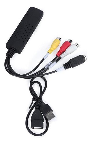 Cable Adaptador Usb 2.0 A 3 Rca For Dvd Tv Vhs