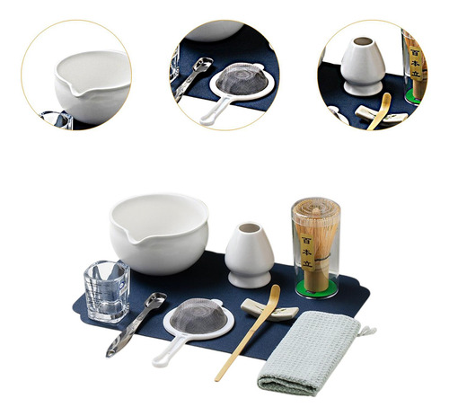 10x Matcha Tea Juego De Té Sifter Matcha Bowl Con Mate