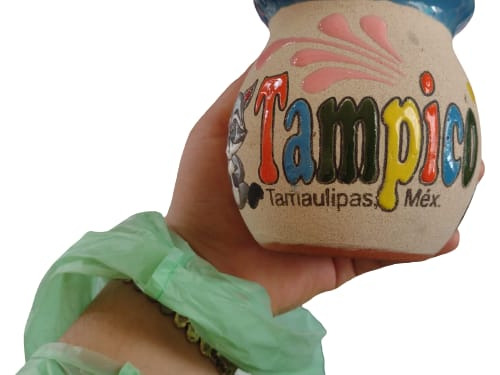 Taza Hecha A Mano De Tampico Tamaulipas Artesanal