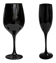 Comprar 12 Copas De Vino Color + 12 Copas De Champagne Color Barone