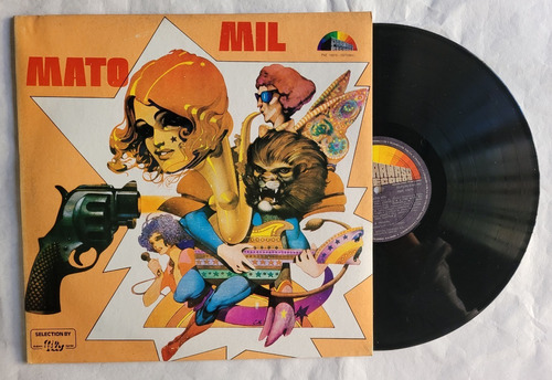 Mato Mil Ruben Pelo Aprile Vinilo Lp Compilado Parnaso Rock 