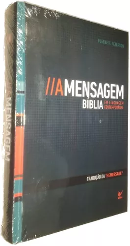 Bíblia a Mensagem - capa Dura (Em Portugues do Brasil): Eugene H