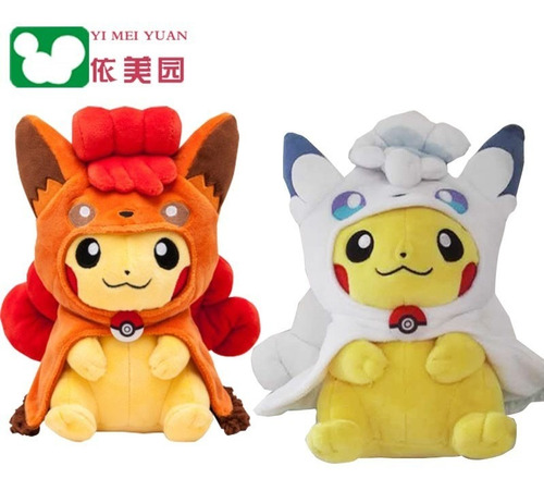 Peluches Pikachu Cosplay Vulpix