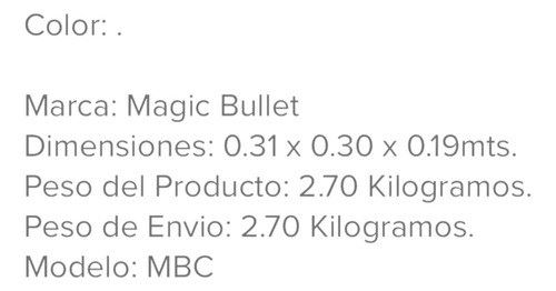 Procesador De Alimentos Kitchen Express By Magic Bullet