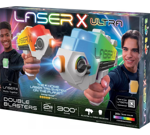 Pistolas Laser X Revolution Ultra Doble